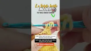 Miniature : 🧶 La triple bride modifié 🙌🏻 #crochet #tips #crochettutorial #handmade #france #pourtoi #foryou 🫶🏻