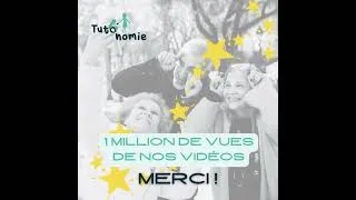 Miniature : 🎉 1 MILLION DE VUES DE NOS VIDEOS ! MERCI ! 🎉 #adaptationdomicile #maison #autonomie