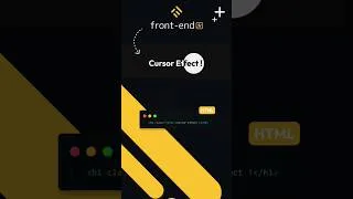 Miniature : Effet du curseur au survol #css #html #js #frontend #javascript #css3 #coding