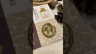 Miniature : Jour 23 calendrier de l’avent ​⁠ 2024 #calendrierdelavent #scrapbooking #waxstamp