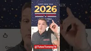 Miniature : BONNE ANNEE 🎉De nouvelles vidéos arrivent très vite ❗Abonne toi🔔#tutostommy