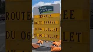 Miniature : Route barrée du 6 au 10 juillet 2026