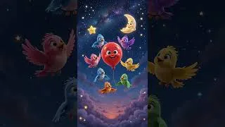 Miniature : 🎈 Le Ballon Magique 🌈✨ | Comptine pour Enfants #shorts