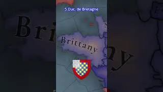 Miniature : #eu5 Les Capétiens dans Europa Universalis V ! Ils dominaient encore l’Europe en 1337…