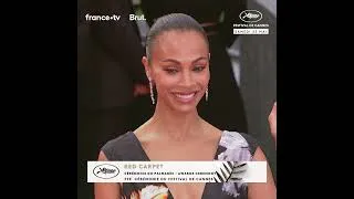 Miniature : Zoe Saldana illumine le tapis rouge du Festival de Cannes à l'occasion de la cérémonie de clôture !