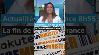 Miniature : Fermeture de #rakuten #rakutenfrance #achat #achatenligne #finance #chomage #actualités