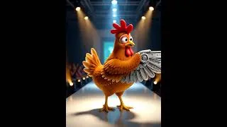 Miniature : AI's "Supermodel": A Transformer Chicken hitting the catwalk? 🤔