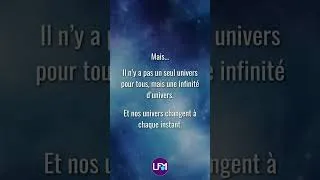 Miniature : Nous écrivons l'univers