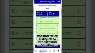 Miniature : Les verbes irréguliers français facilement !