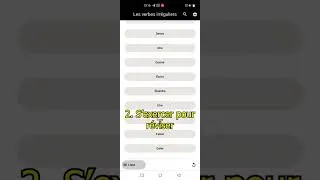 Miniature : Révisez les verbes irréguliers français facilement !