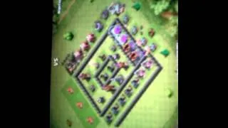 Miniature : CLASH of CLANS  petite attaque full barbare