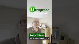 Miniature : Ruby 2 Rust : 2. Similitudes du code #rust #ruby #code #opensource