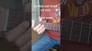 Miniature : Le lion est mort ce soir version Pow wow
