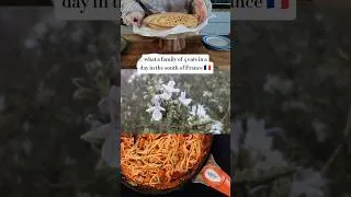 Miniature : 🇫🇷 what my family eats in a day in the SOUTH OF FRANCE