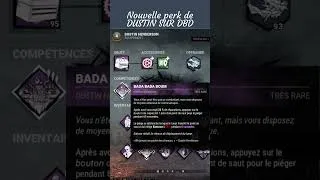 Miniature : Nouvelle perk de DUSTIN sur DBD PTB #strangerthings #dbd #deadbydaylight