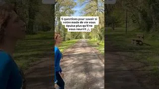 Miniature : 5 questions pour savoir si votre mode de vie vous épuise 🙏🏼 #sérénité #shorts