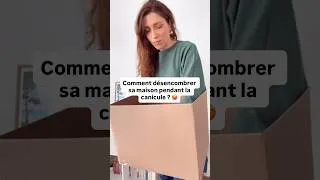 Miniature : Comment désencombrer sa maison pendant la canicule ? 🥵 #désencombrement #shorts