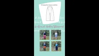 Miniature : La jupe culotte Dressed de 4 façons