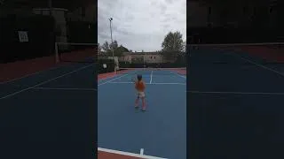 Miniature : Tennis - Lea, 6 ans Entraînement régularité enchaînement volée #tennis #sports #algeria #algerie