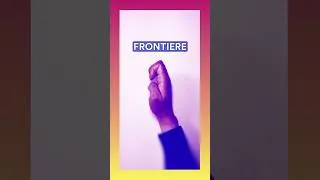 Miniature : Comment dire #frontière  en LSF ? #EXPO #paris