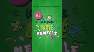 Miniature : ⌚🧠 La minute santé mentale #5 | Santé Psy Etudiant : 12 séances gratuites chez un psychologue