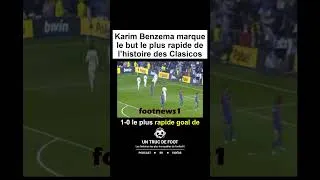 Miniature : Après seulement 21 secondes de jeu, Karim Benzema ouvre le score avec le Real Madrid contre…