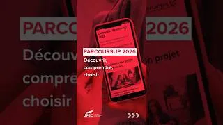 Miniature : Parcoursup 2026 : découvrir, comprendre, choisir