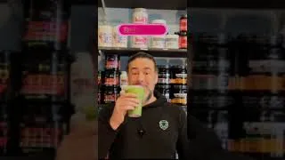 Miniature : Matcha dans le shaker… T’oses goûter ? #short #protein