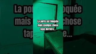 Miniature : La porte était bloquée... alors QUI frappait derrière ? 😨🚪#shorts