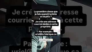 Miniature : La première chose que je fais quand j’achète mon duplex !!