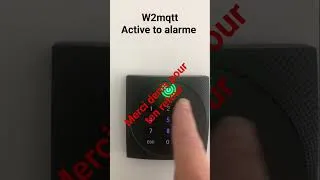 Miniature : active ton alarme via jeedom
