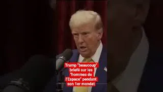 Miniature : TRUMP "BEAUCOUP" BRIEFÉ SUR LES "HOMMES DE L’ESPACE" (Joe Rogan Experience - 2024) #disclosure