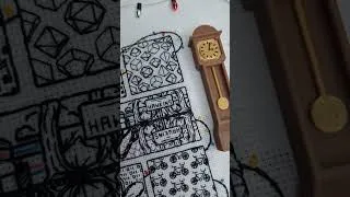Miniature : mon black work  Stranger things est fini plus qu'à faire une jolie finition https://tidd.ly/49FRxft