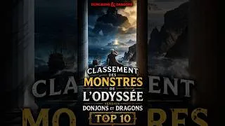 Miniature : Top 10 des Monstres de l’Odyssée dans Donjons & Dragons | Mythologie Grecque & D&D #dnd #dragon #jdr