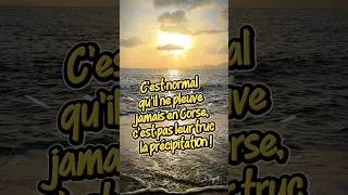 Miniature : Macagna corse humour le jeu de mots sur la précipitation en Corse ☀️