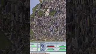Miniature : Une ville prête à dépasser le million d'habitants dans Sim City 4 ? #Mégalipoli