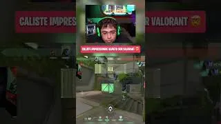 Miniature : CALISTE IMPRESSIONNE KAMETO SUR VALORANT 🤯 #valorant #kameto #twitch #clips #valo