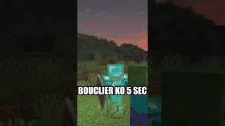 Miniature : Ta Hache Désactive le Bouclier Pendant 5 Secondes #Minecraft