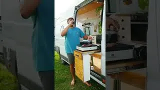 Miniature : BBQ in a camper van?! 😋what do you think about it? useful or too smelly?