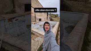 Miniature : je dors dans une villa abandonnée 😱mais c'est un super spot dodo avec mon van aménagé 👍 #vanamenagé