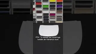 Miniature : Soldes Variance Auto 💸 Covering gris bleuté brillant