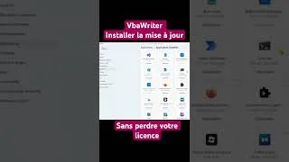 Miniature : VbaWriter: mettre à jour sans perdre la licence