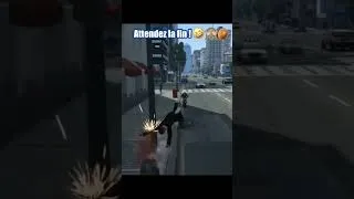 Miniature : Il se gratte les 🥝 à la fin ?! 🤣 #gta #fail #funny #rockstargames