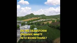 Miniature : How do we transform organic waste into biomethane | Veolia #organicwaste #biomethane