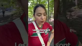 Miniature : Dès qu’il y a de la randonnée ils sont là ￼😂🇰🇷 #voyage #montreal #corée #southkorea