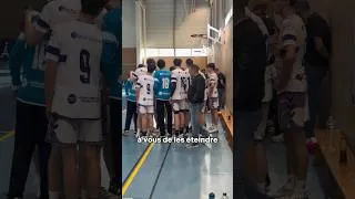 Miniature : J’ai mis un micro sur l’entraîneur des -18 de Cherbourg. #handball #handballpassion
