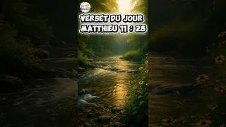 Miniature : Venez à Moi et trouvez le repos | Matthieu 11:28 – Verset du jour🙏✅