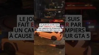 Miniature : LES POMPIERS M'ONT AGRESSÉ SUR GTA 5 ! 😂🤣 #gta5 #gtarp #drôle