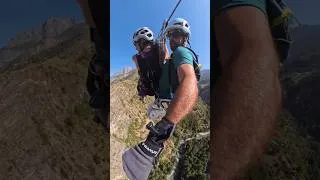 Miniature : La tyrolienne n°1 de Roc Aventure est magique ! Topo sur franceviaferrata.fr #viaferrata #zipline