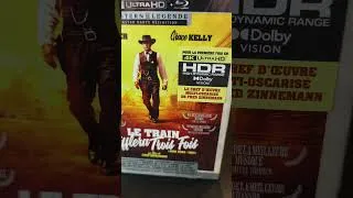 Miniature : LE TRAIN SIFFLERA TROIS FOIS 4K #unboxing #highnoon #bluray #ultrahd #sidonis#garycooper#western